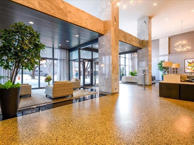 view of building lobby