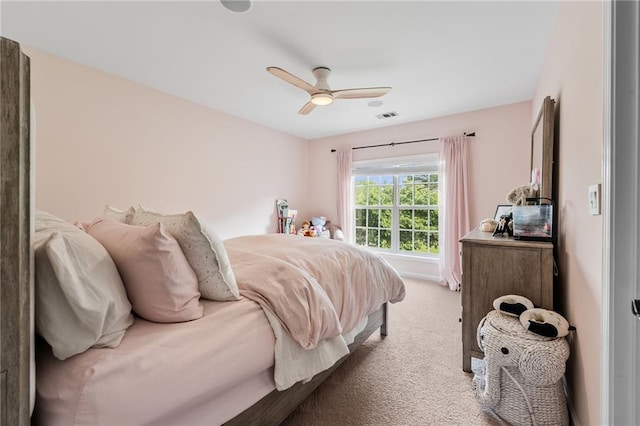 435 Ruby Forest Pkwy, Suwanee, GA 30024 - bedroom with carpet flooring and ceiling fan