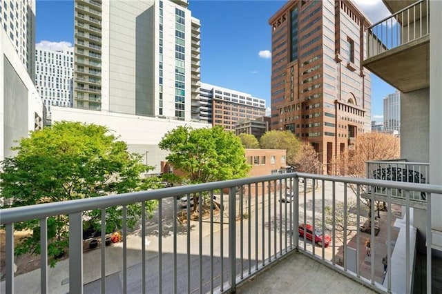 44 Peachtree Pl NW Unit 528, Atlanta, GA 30309 - balcony featuring a view of city
