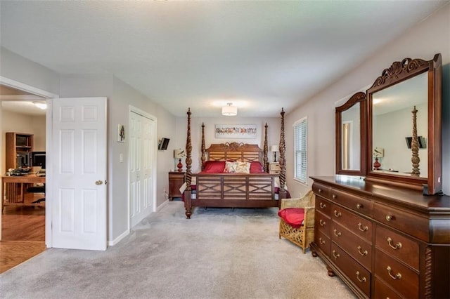 3359 Villa Ln, Douglasville, GA 30135 - bedroom featuring light carpet and an office area
