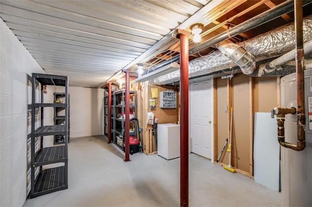 3359 Villa Ln, Douglasville, GA 30135 - unfinished basement featuring washer / clothes dryer