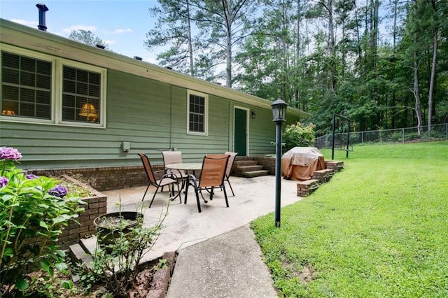3359 Villa Ln, Douglasville, GA 30135 - view of patio / terrace with grilling area