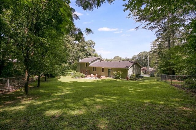 3359 Villa Ln, Douglasville, GA 30135 - view of yard featuring a patio area