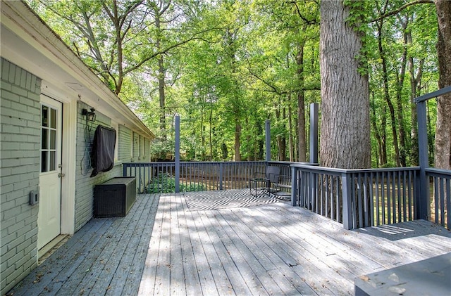 view of deck