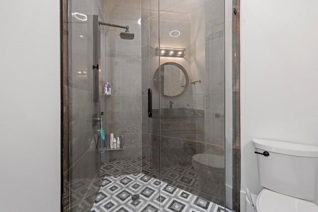 441 Pumpkinvine Rd, Acworth, GA 30101 - full bath featuring a stall shower and toilet