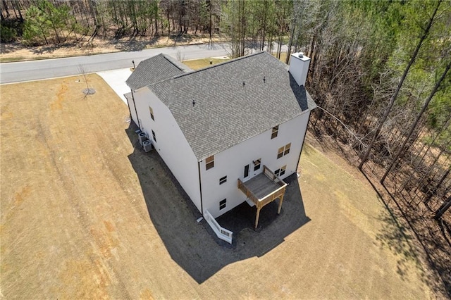 drone / aerial view