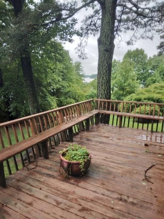 9165 Duran Cir, Gainesville, GA 30506 - view of wooden terrace