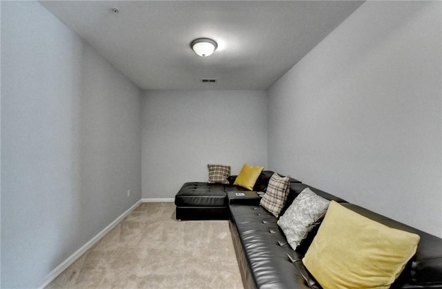3351 Vintage Cir SE, Smyrna, GA 30080 - sitting room featuring carpet flooring and baseboards