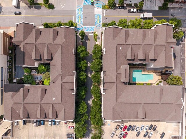 drone / aerial view