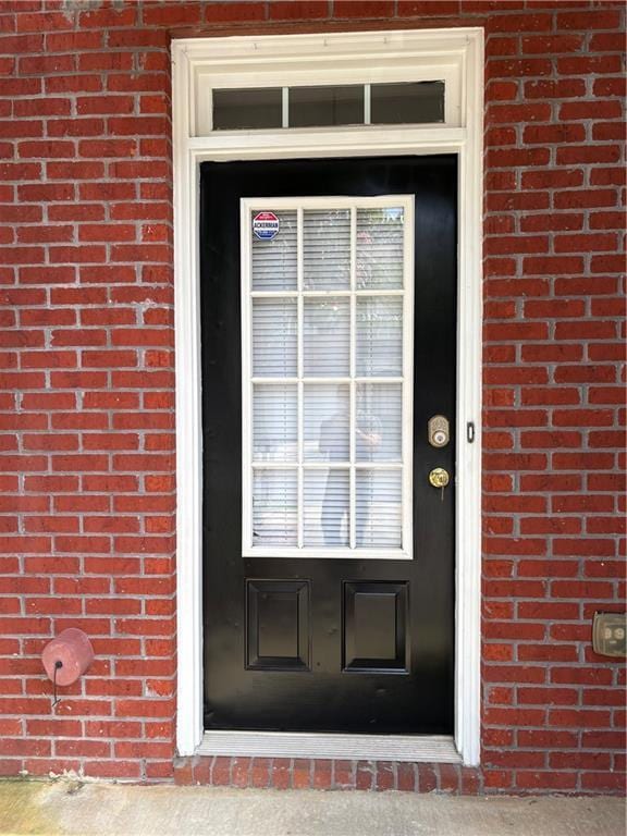 3884 Grovemont Pl, Duluth, GA 30096 - view of exterior entry with brick siding
