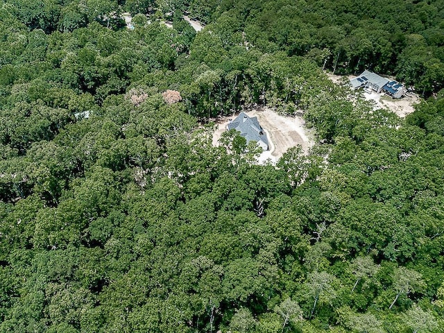 1170 Upper Sweetwater Trl SE, White, GA 30184 - drone / aerial view featuring a wooded view