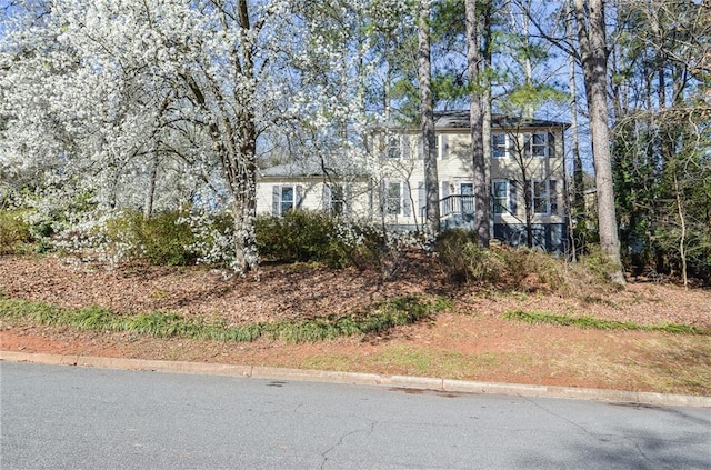 view of colonial house