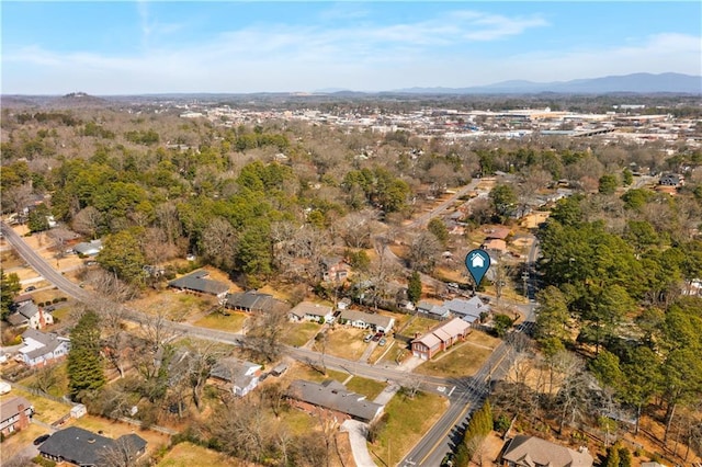 942 Hardwick Cir, Dalton, GA 30720 - birds eye view of property featuring a mountain view