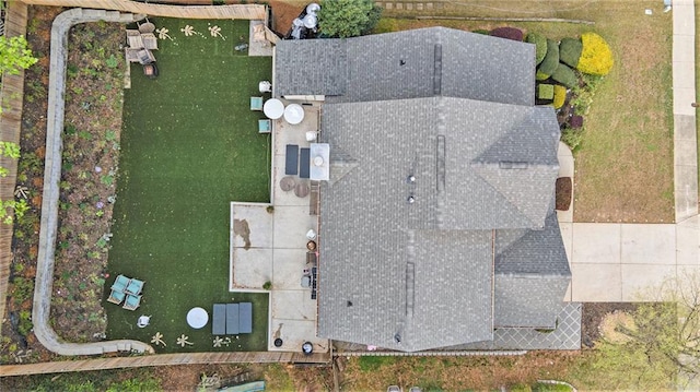drone / aerial view