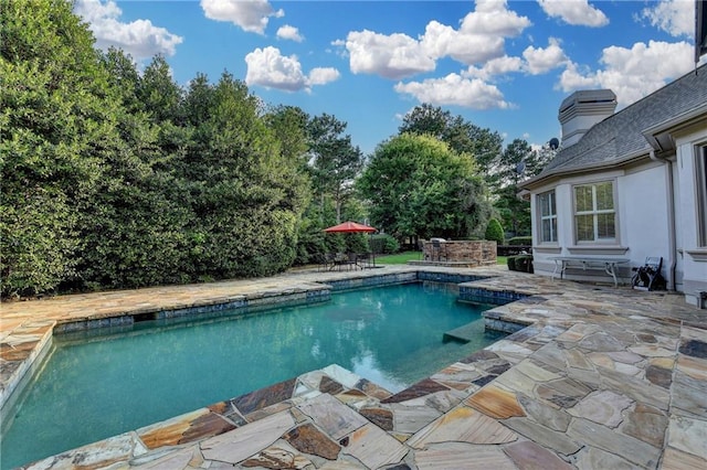 8455 Abingdon Ln, Duluth, GA 30097 - swimming pool with a patio area