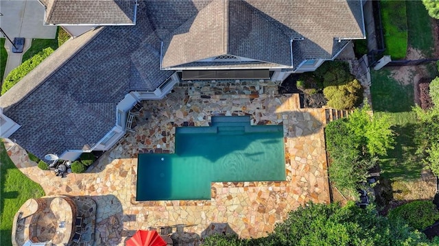 8455 Abingdon Ln, Duluth, GA 30097 - aerial view of property and surrounding area