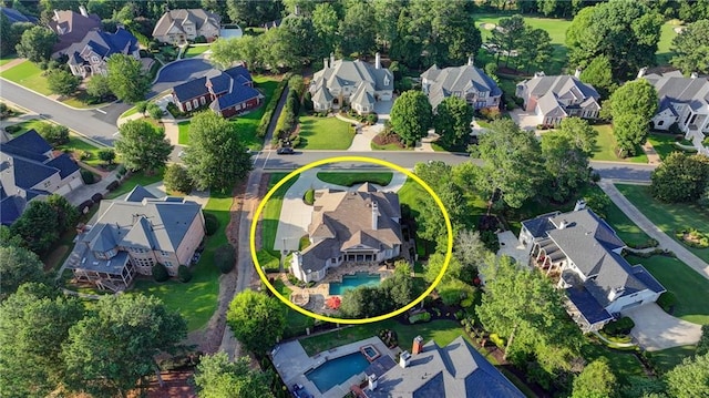 8455 Abingdon Ln, Duluth, GA 30097 - aerial overview of property's location with nearby suburban area