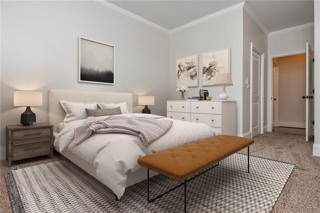 825 Highland Ln NE Unit 1116, Atlanta, GA 30306 - bedroom with carpet flooring and crown molding