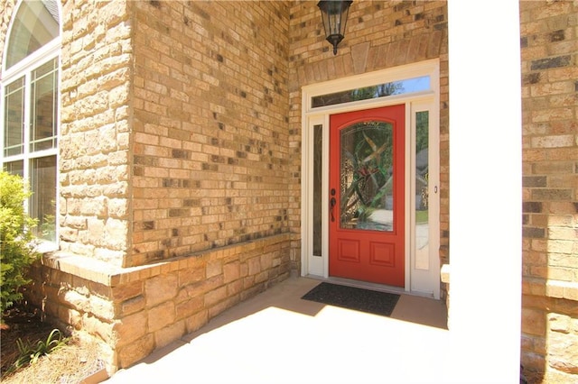 1520 Camden Cove Dr, Cumming, GA 30040 - view of exterior entry featuring brick siding