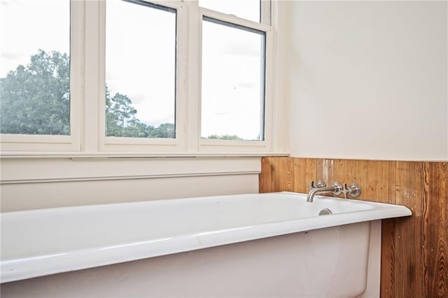 bathroom with a bathtub