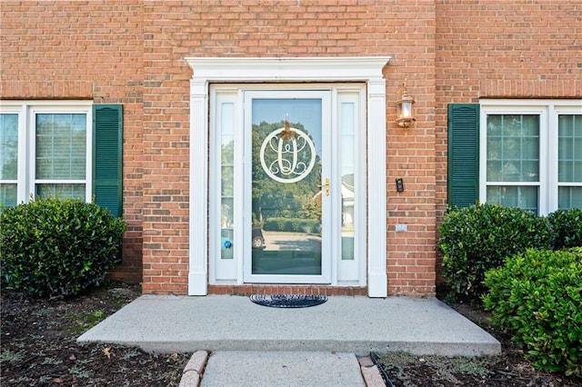 view of entrance to property