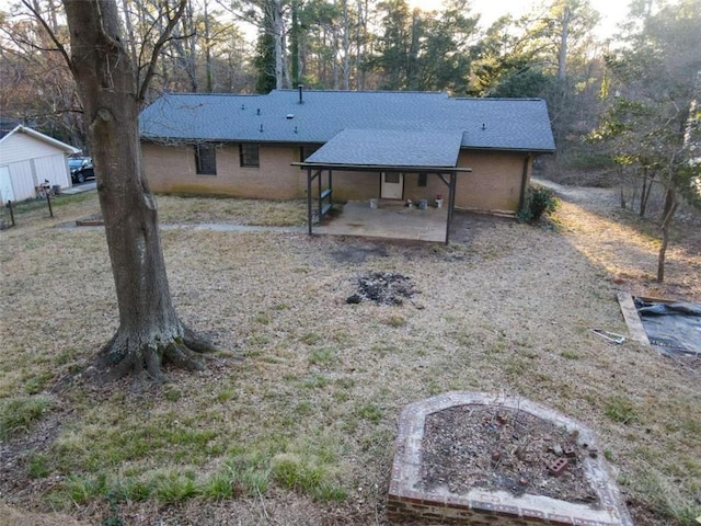 exterior space featuring a patio area