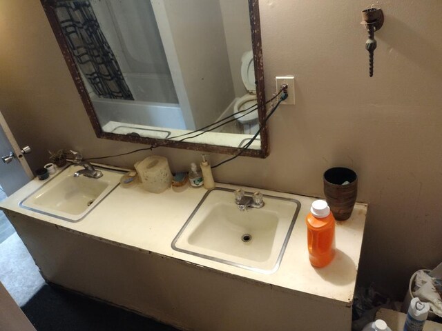 1005 Ashby Ter, Atlanta, GA 30314 - bathroom with vanity and walk in shower