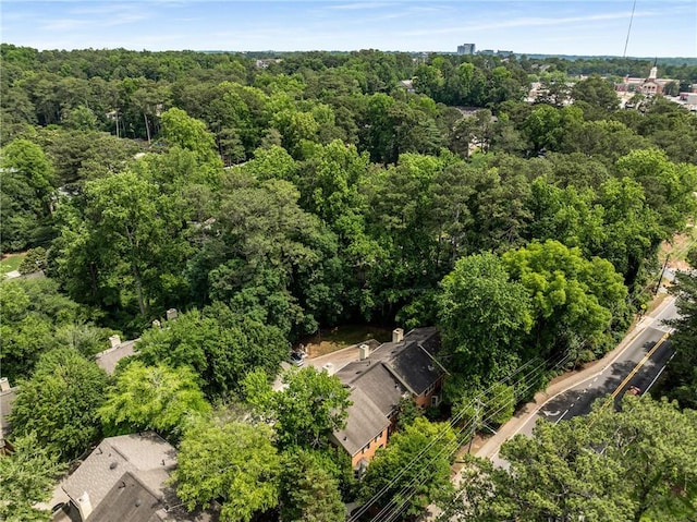 1341 Sheffield Glen Way NE, Atlanta, GA 30329 - drone / aerial view of a heavily wooded area