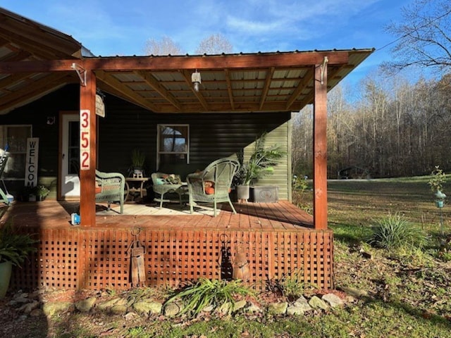 view of patio