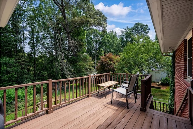 650 Crestview Ter, Gainesville, GA 30501 - view of deck