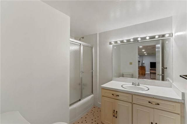 650 Crestview Ter, Gainesville, GA 30501 - full bathroom with vanity and enclosed tub / shower combo