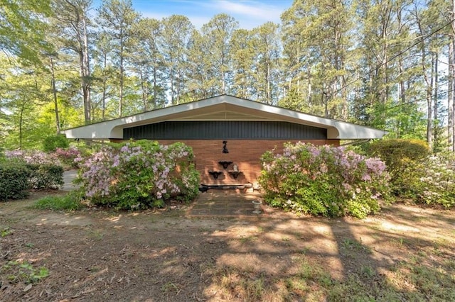 view of side of home