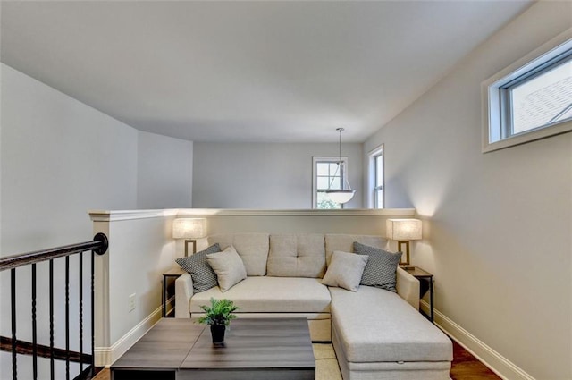 4335 Bellview Ln, Duluth, GA 30097 - living room featuring healthy amount of natural light and wood finished floors
