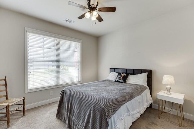 6206 Little Cove Dr, Flowery Branch, GA 30542 - carpeted bedroom featuring baseboards and ceiling fan
