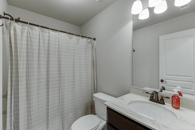 6206 Little Cove Dr, Flowery Branch, GA 30542 - full bathroom featuring vanity and a shower with curtain