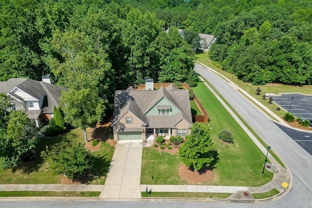 6206 Little Cove Dr, Flowery Branch, GA 30542 - view from above of property