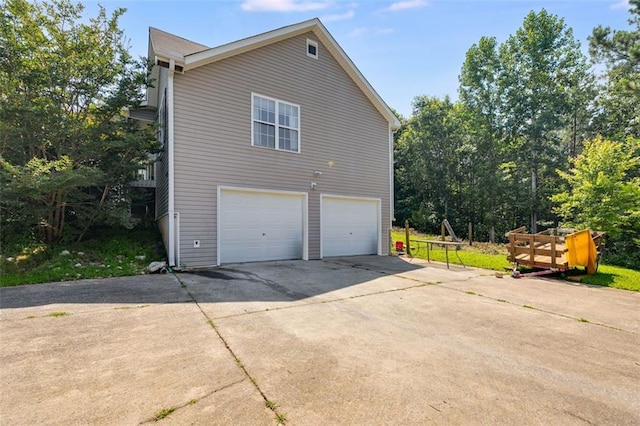 80 Jacob Trl, Rockmart, GA 30153 - view of property exterior featuring concrete driveway