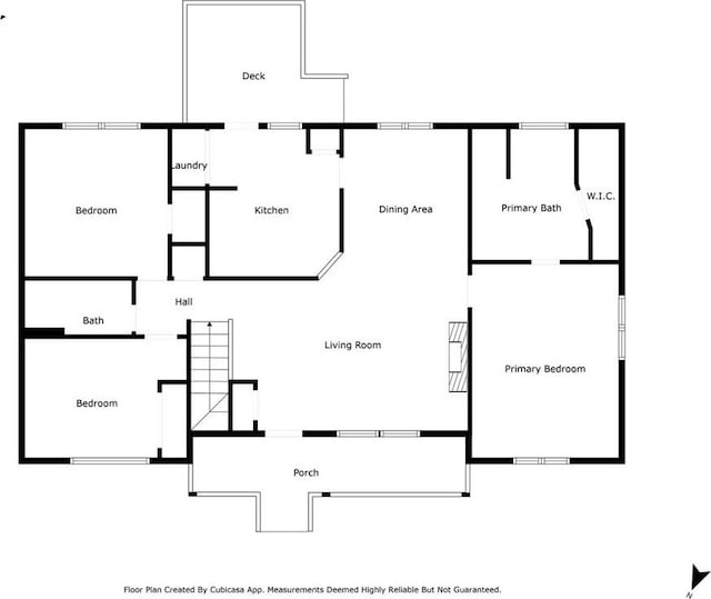 80 Jacob Trl, Rockmart, GA 30153 - view of floor plan / room layout