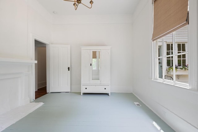 view of unfurnished living room
