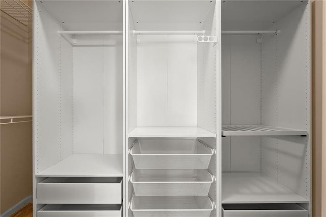 view of spacious closet