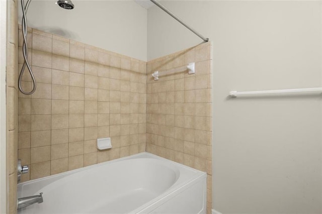 full bathroom featuring shower / bathtub combination