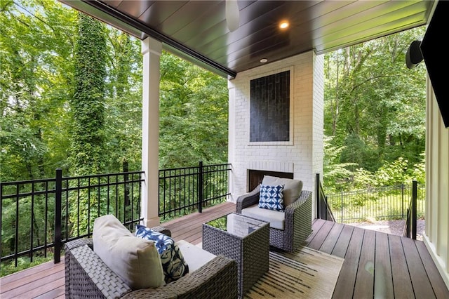 306 Pinecrest Rd NE, Atlanta, GA 30342 - view of wooden deck