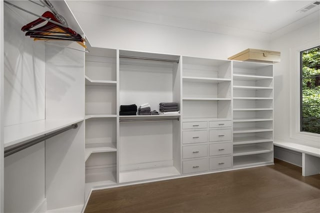 306 Pinecrest Rd NE, Atlanta, GA 30342 - walk in closet with wood finished floors