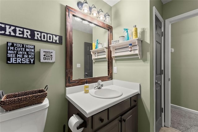 3625 Wapakonata Trl, Bethlehem, GA 30620 - bathroom with vanity and toilet