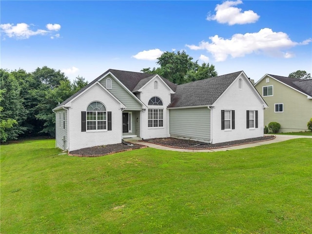3625 Wapakonata Trl, Bethlehem, GA 30620 - view of front of home with a front lawn and a shingled roof