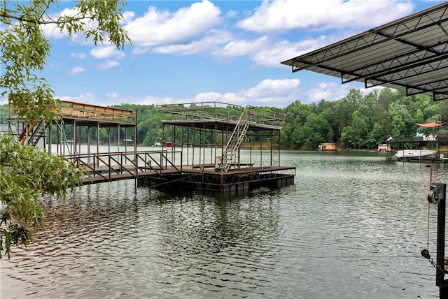 455 Sams Rd, Dawsonville, GA 30534 - dock with a water view