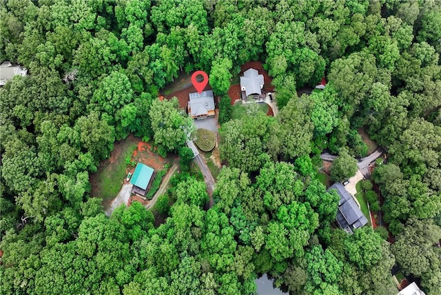 455 Sams Rd, Dawsonville, GA 30534 - aerial view of property's location