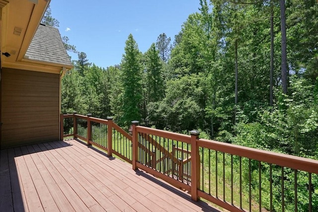 23 Durana Ct, Dallas, GA 30132 - view of wooden deck