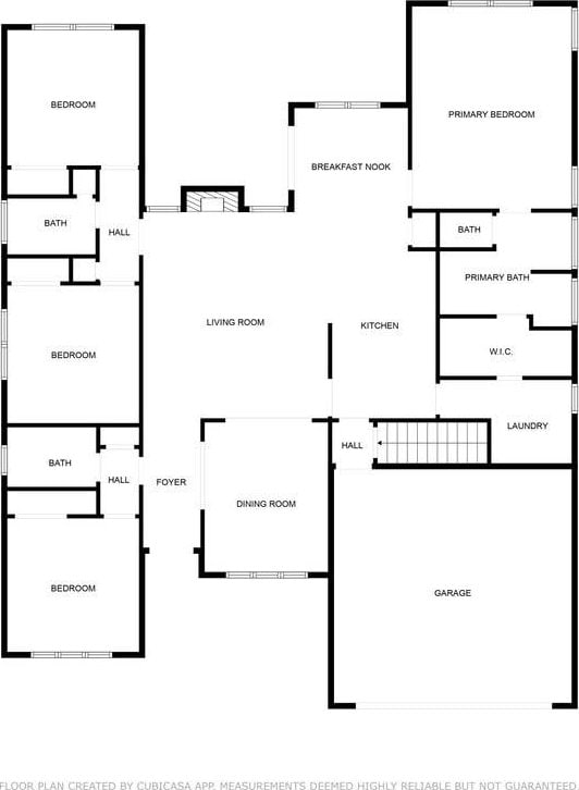 23 Durana Ct, Dallas, GA 30132 - floor plan / room layout