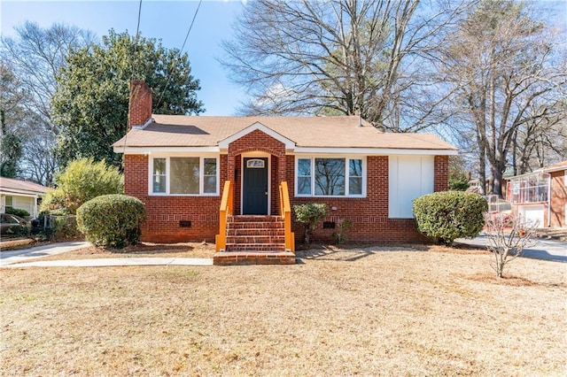 view of bungalow-style house